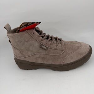 Vans Unisex Colfax Coastal Cobblestone -SZ 5.5- Tan Lace-Up Boots Insulated